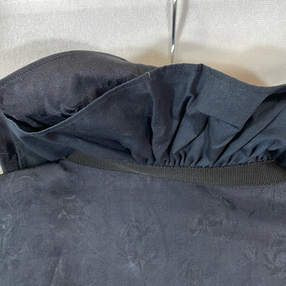 ETRO Milano Luxury Boutique Blouse Size 48 US 12 Dramatic Ruffle Collar Cuffs - Picture 5 of 16